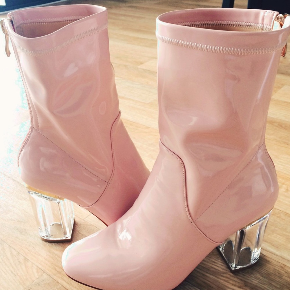 Pink Boots